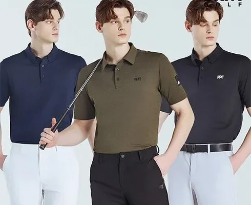 망설일수록 손해보는 DKNY GOLF 남성 여름 반팔 카라티셔츠 3종 추천상품