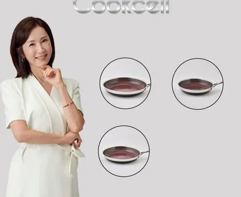 정말 놓치기 아까운 전인화의 쿡셀 세라믹 더블 블랙큐브 프라이팬 3종세트 추천 리뷰