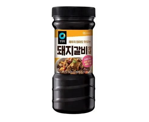 완벽한 선택 청정원돼지갈비양념 후기